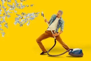 Man with Vacuum